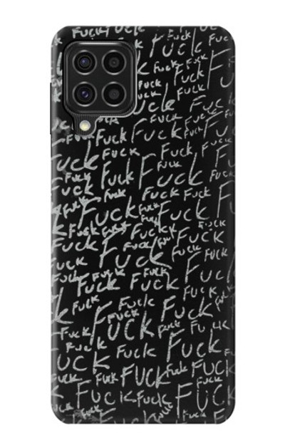 S3478 Funny Words Blackboard Case Cover Custodia per Samsung Galaxy F62