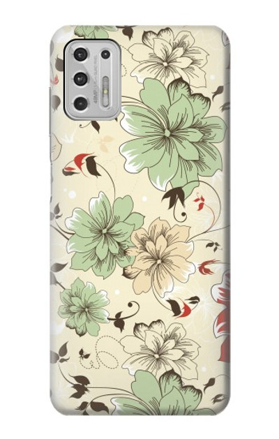 S2179 Flower Floral Vintage Art Pattern Case Cover Custodia per Motorola Moto G Stylus (2021)