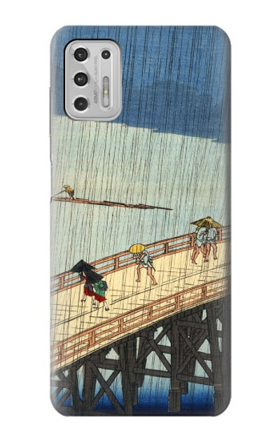 S3347 Utagawa Hiroshige Sudden shower Case Cover Custodia per Motorola Moto G Stylus (2021)