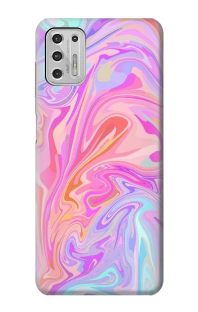 S3444 Digital Art Colorful Liquid Case Cover Custodia per Motorola Moto G Stylus (2021)