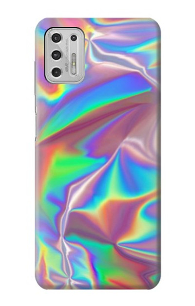 S3597 Holographic Photo Printed Case Cover Custodia per Motorola Moto G Stylus (2021)