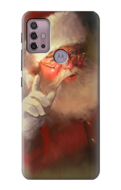 S1144 Xmas Santa Claus Case Cover Custodia per Motorola Moto G30, G20, G10