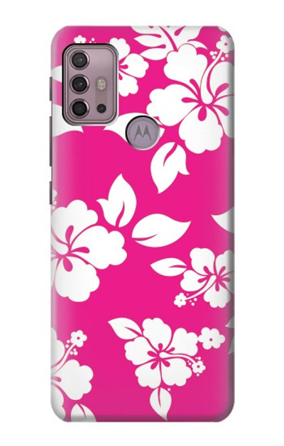 S2246 Hawaiian Hibiscus Pink Pattern Case Cover Custodia per Motorola Moto G30, G20, G10