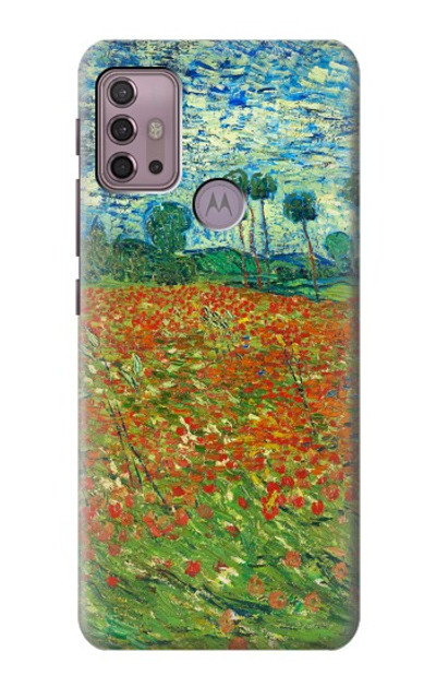 S2681 Field Of Poppies Vincent Van Gogh Case Cover Custodia per Motorola Moto G30, G20, G10