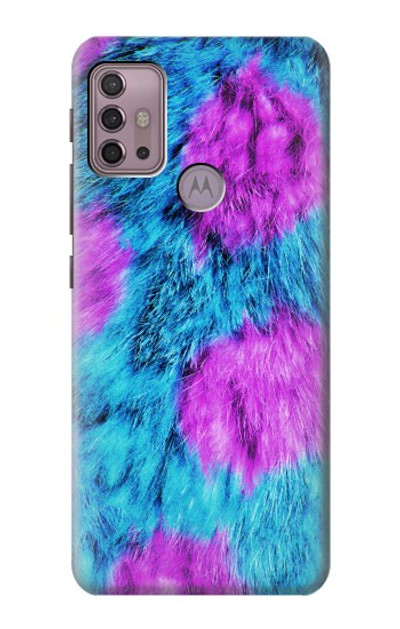 S2757 Monster Fur Skin Pattern Graphic Case Cover Custodia per Motorola Moto G30, G20, G10