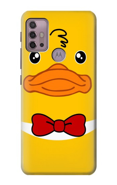 S2760 Yellow Duck Tuxedo Cartoon Case Cover Custodia per Motorola Moto G30, G20, G10