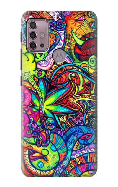 S3255 Colorful Art Pattern Case Cover Custodia per Motorola Moto G30, G20, G10