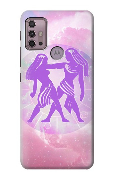 S3259 Zodiac Gemini Case Cover Custodia per Motorola Moto G30, G20, G10