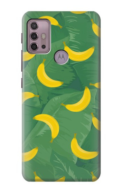 S3286 Banana Fruit Pattern Case Cover Custodia per Motorola Moto G30, G20, G10