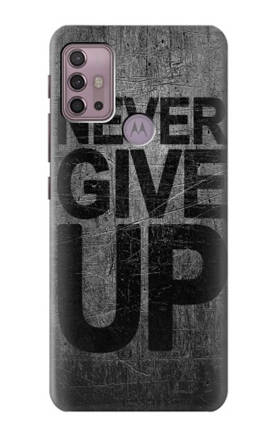 S3367 Never Give Up Case Cover Custodia per Motorola Moto G30, G20, G10