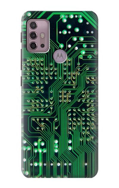 S3392 Electronics Board Circuit Graphic Case Cover Custodia per Motorola Moto G30, G20, G10