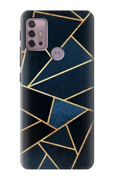 S3479 Navy Blue Graphic Art Case Cover Custodia per Motorola Moto G30, G20, G10