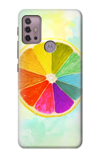 S3493 Colorful Lemon Case Cover Custodia per Motorola Moto G30, G20, G10