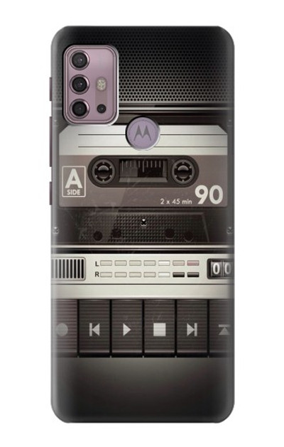 S3501 Vintage Cassette Player Case Cover Custodia per Motorola Moto G30, G20, G10