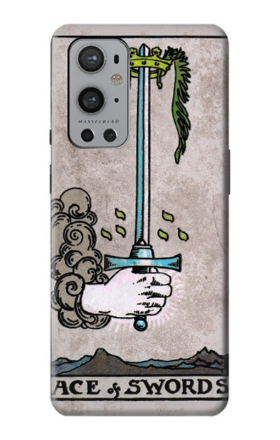 S2482 Tarot Card Ace of Swords Case Cover Custodia per OnePlus 9 Pro