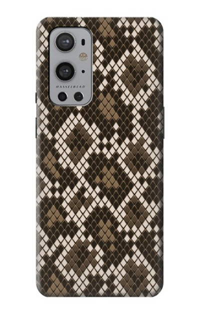 S3389 Seamless Snake Skin Pattern Graphic Case Cover Custodia per OnePlus 9 Pro