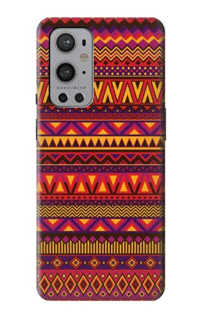 S3404 Aztecs Pattern Case Cover Custodia per OnePlus 9 Pro