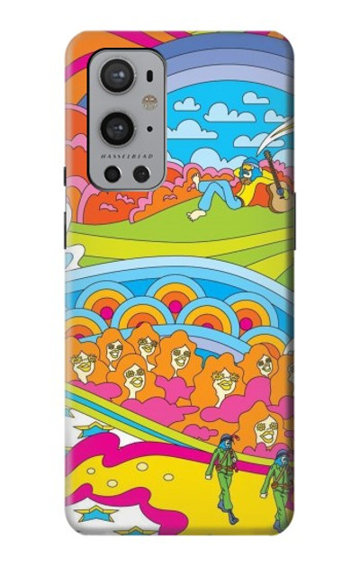 S3407 Hippie Art Case Cover Custodia per OnePlus 9 Pro