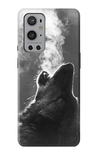 S3505 Wolf Howling Case Cover Custodia per OnePlus 9 Pro