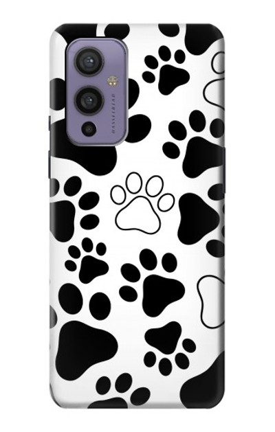 S2904 Dog Paw Prints Case Cover Custodia per OnePlus 9