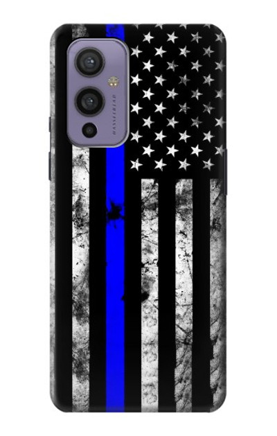 S3244 Thin Blue Line USA Case Cover Custodia per OnePlus 9