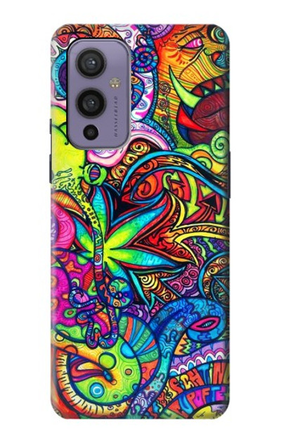 S3255 Colorful Art Pattern Case Cover Custodia per OnePlus 9