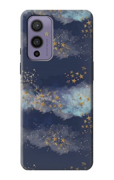 S3364 Gold Star Sky Case Cover Custodia per OnePlus 9