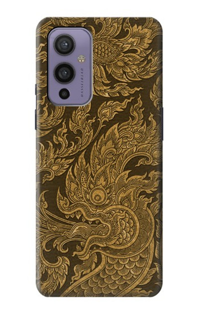 S3382 Thai Art Naga Case Cover Custodia per OnePlus 9