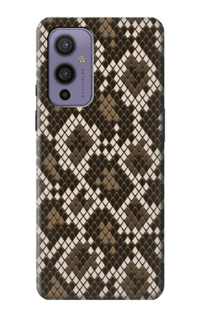 S3389 Seamless Snake Skin Pattern Graphic Case Cover Custodia per OnePlus 9