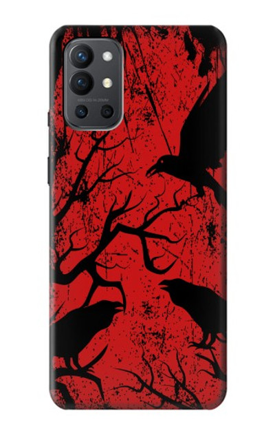 S3325 Crow Black Blood Tree Case Cover Custodia per OnePlus 9R