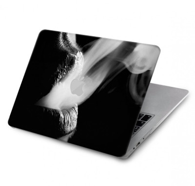 S0917 Sexy Lip Girl Smoking Case Cover Custodia per MacBook Air 13″ - A1932, A2179, A2337