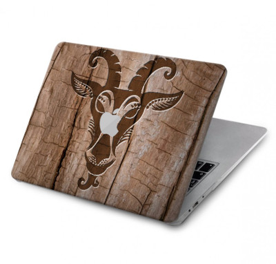 S2183 Goat Wood Graphic Printed Case Cover Custodia per MacBook Pro Retina 13″ - A1425, A1502