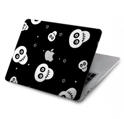 S3261 Smile Skull Halloween Pattern Case Cover Custodia per MacBook Pro Retina 13″ - A1425, A1502