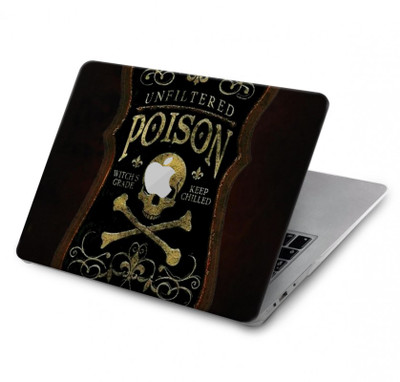 S2649 Unfiltered Poison Vintage Glass Bottle Case Cover Custodia per MacBook Pro 15″ - A1707, A1990