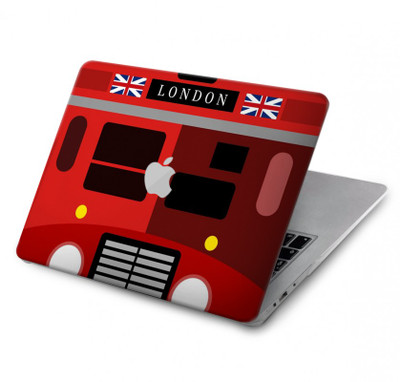 S2058 England British Double Decker Bus Case Cover Custodia per MacBook Pro 16″ - A2141