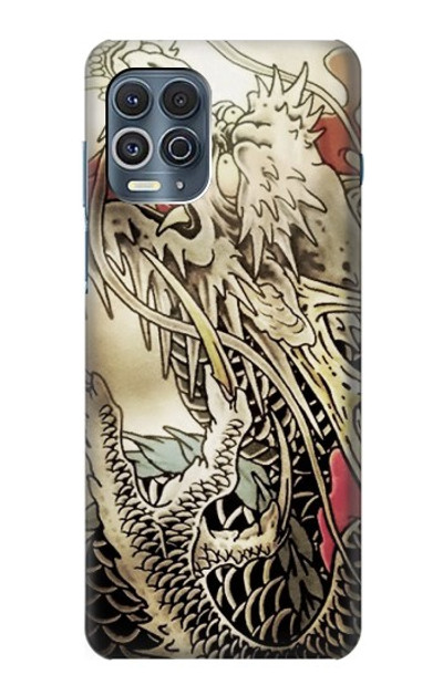 S0122 Yakuza Tattoo Case Cover Custodia per Motorola Edge S