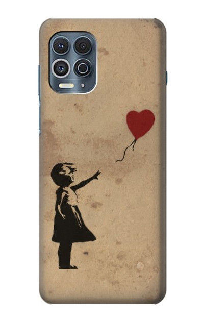 S3170 Girl Heart Out of Reach Case Cover Custodia per Motorola Edge S