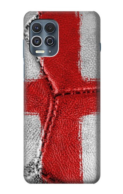 S3316 England Flag Vintage Football Graphic Case Cover Custodia per Motorola Edge S