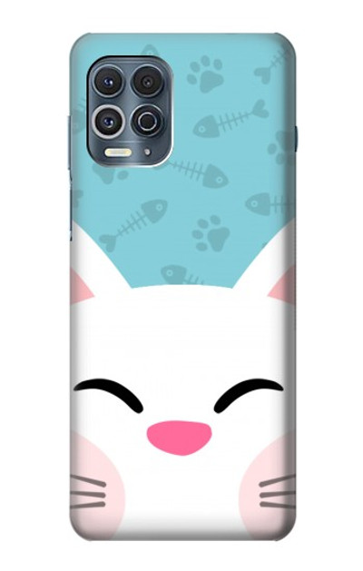 S3542 Cute Cat Cartoon Case Cover Custodia per Motorola Edge S