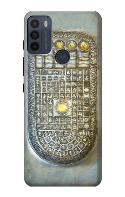 S1484 Buddha Footprint Case Cover Custodia per Motorola Moto G50