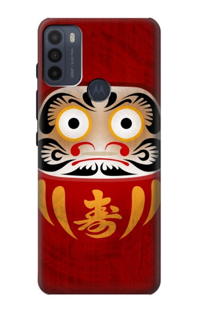 S3023 Japan Good Luck Daruma Doll Case Cover Custodia per Motorola Moto G50