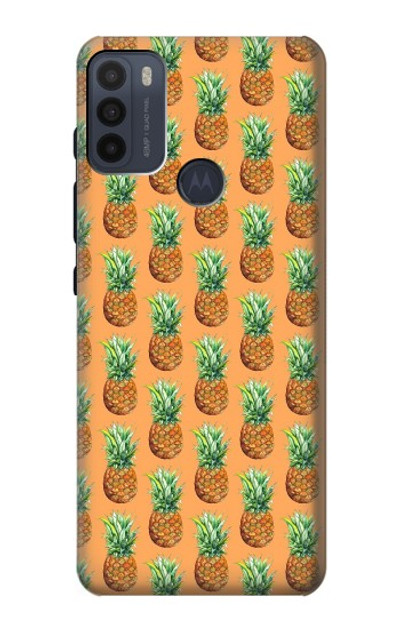 S3258 Pineapple Pattern Case Cover Custodia per Motorola Moto G50