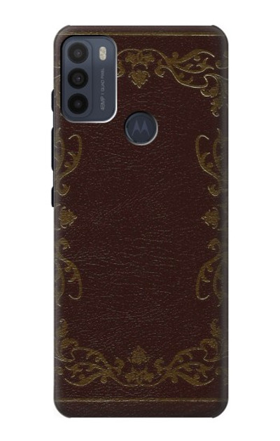 S3553 Vintage Book Cover Case Cover Custodia per Motorola Moto G50