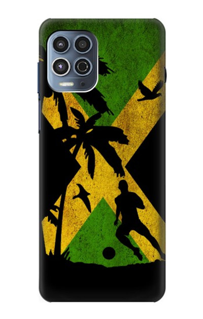 S2975 Jamaica Football Soccer Case Cover Custodia per Motorola Moto G100