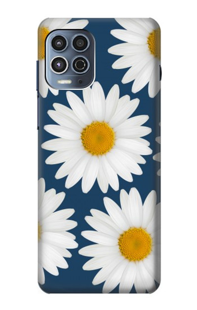 S3009 Daisy Blue Case Cover Custodia per Motorola Moto G100