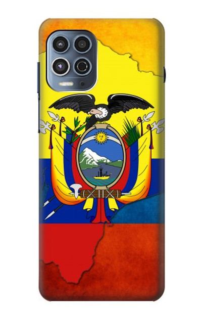 S3020 Ecuador Flag Case Cover Custodia per Motorola Moto G100