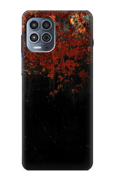 S3071 Rusted Metal Texture Graphic Case Cover Custodia per Motorola Moto G100