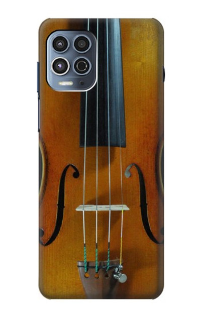 S3234 Violin Case Cover Custodia per Motorola Moto G100