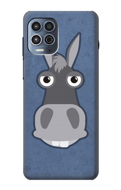 S3271 Donkey Cartoon Case Cover Custodia per Motorola Moto G100