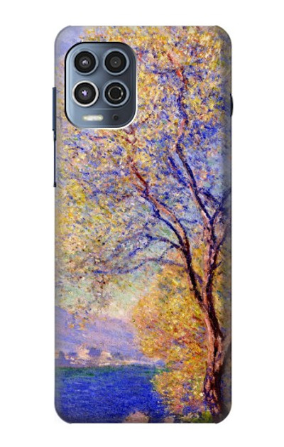 S3339 Claude Monet Antibes Seen from the Salis Gardens Case Cover Custodia per Motorola Moto G100